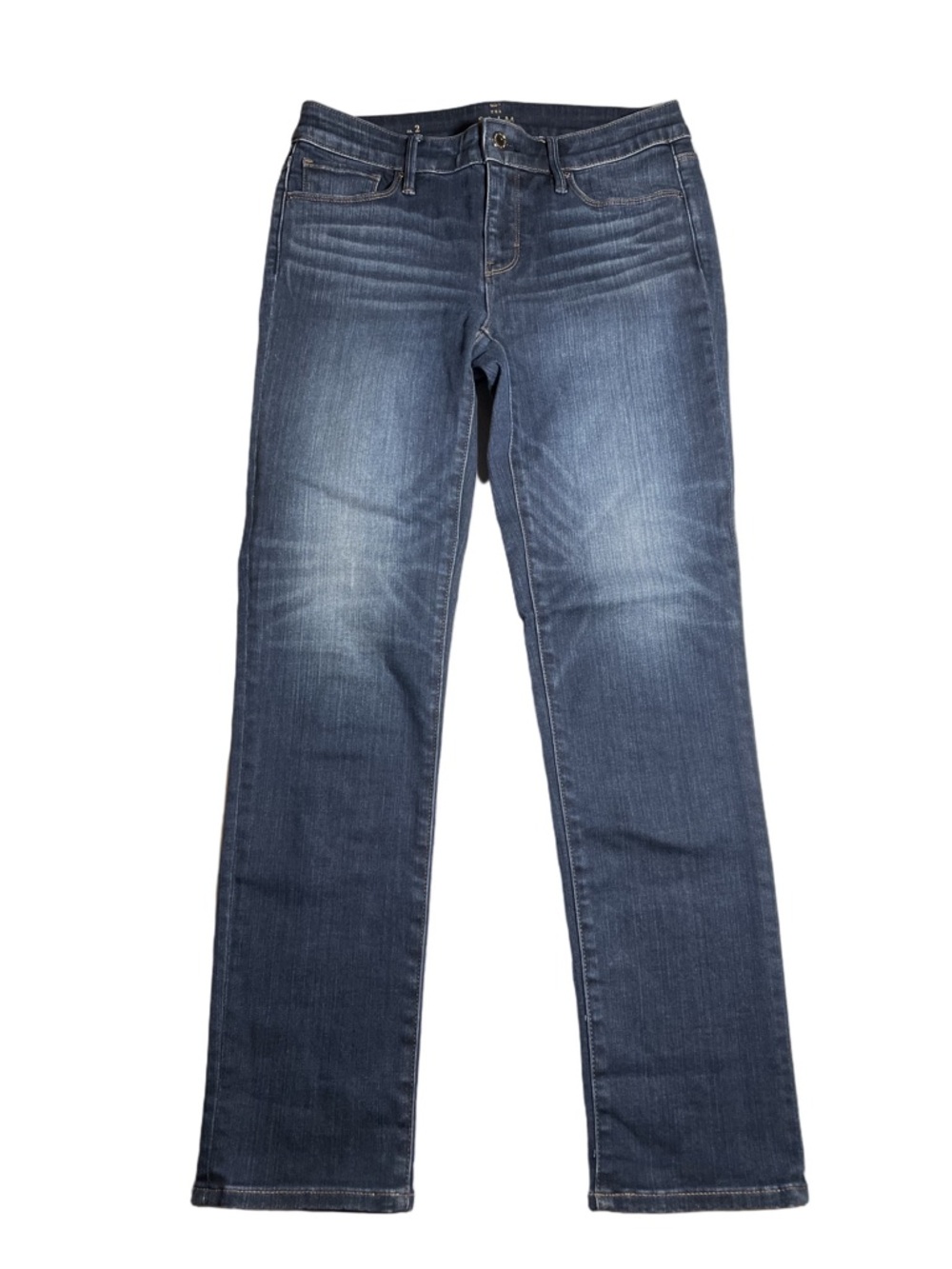 White House Black Market The Slim Crop Mid Rise jeans. Size 2.
